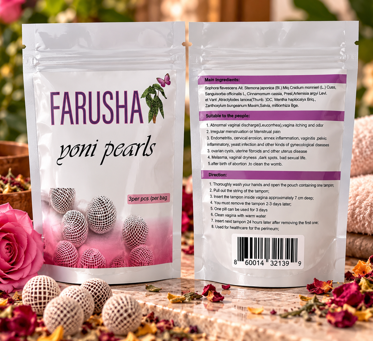 Feminine Floral Detox Yoni Pearls