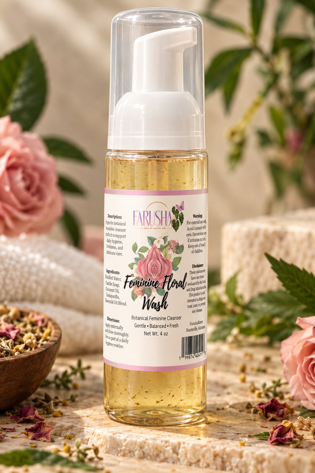 Feminine Floral Wash